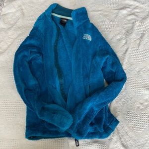 Blue north face jacket